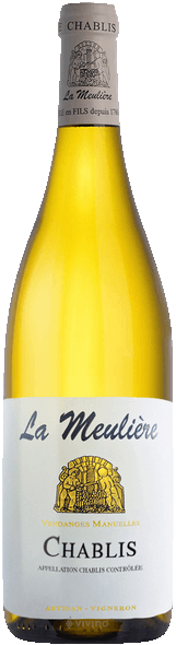 Chablis Domaine de la Meuliere AOC