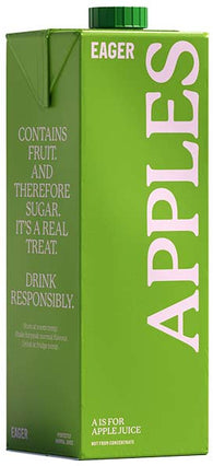 Eager Cloudy Apple Juice 8x1Lt