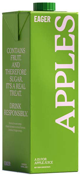 Eager Cloudy Apple Juice 8x1Lt