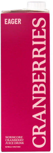 Eager Cranberry Juice 8x1Lt