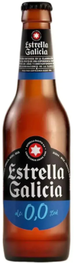 Estrella Galicia Spanish Lager 24xc330ml 0%