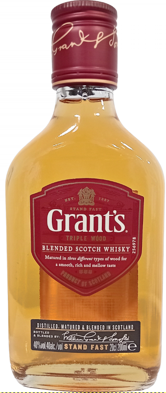 Grant's Scotch Whisky 20cl 40%
