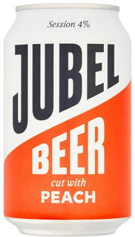 Jubel Peach Lager 12x330ml Cans 4%