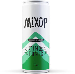 Mix-Up Gin & Tonic RTD Cans 12x250ml 4%