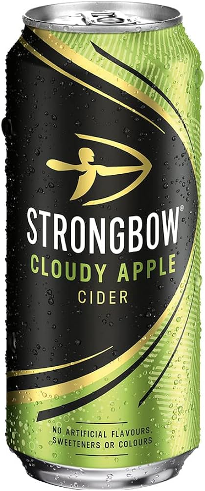 Strongbow Cloudy Apple Cans 24x440ml 4.5%
