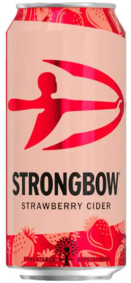 Strongbow Strawberry Cider 24x440ml Cans 4%