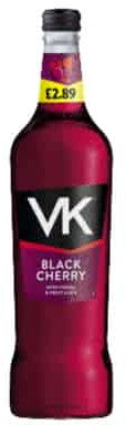 VK Black Cherry 24x275ml Glass Bottle 3.4%