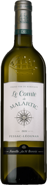 Chateau Comte de Malartic Blanc Pessac Leognan 2020 Bordeaux France 75cl
