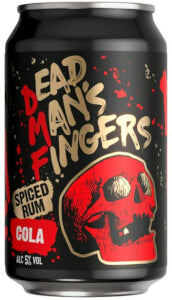 Dead Man's Fingers Spiced Rum & Cola 12x330ml cans RTD