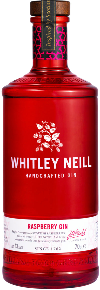 Whitley Neill Raspberry Gin 70cl 43%